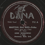 Marysiu, daj buzi