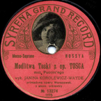 Modlitwa Toski (Puccini – ?)
