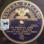 Na pierwszy znak