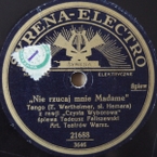 Nie rzucaj mnie, Madame