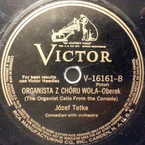Organista z chóru woła