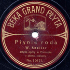 Płynie woda od ogroda