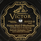 Polska wieś o wschodzie