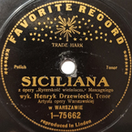 Siciliana (Mascagni, Radziszewski)