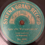 Spis ulic warszawskich