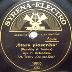 Stara piosenka (Benatzky, Tuwim)
