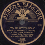 To mi wystarcza (Oberfeld – Włast)