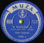 W niedzielę (Daniłowski – Tuwim)