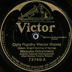 W pogodny wieczór majowy
