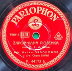 Zapomniana piosenka (mel. lud. – Tyszkiewicz)