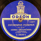 Zapomniana piosenka (mel. lud. – Tyszkiewicz)