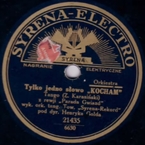 Tylko jedno słowo ”kocham”