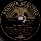 Ostatni raz (A. Gold – Włast)