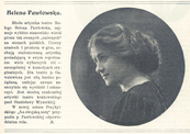 Helena Pawłowska (1908 r.) Helena Pawłowska (1908 r.)
