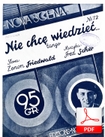 Nie chcę wiedzieć - tango
muz. Fred Scher
sł. Zenon Friedwald