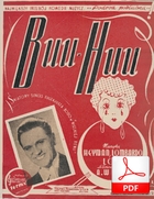 Buu-Huu - foxtrot
muz. Edward Heyman, Carmen Lombardo
sł. Andrzej Włast
