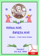 Cicha noc - kolęda
muz. Franz Xaver Gruber
sł. Piotr Maszyński
od Tadzia