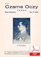 Czarne oczy - tango
muz. Artur Gold
sł. Marian Hemar
od Bartka D.
