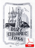 Duży chłopiec z USA - slow-swing
muz. i sł. Janusz Odrowąż
od Letycji