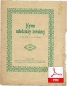 Hymn młodzieży żeńskiej
1924