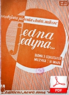 Jedna, jedyna - tango
muz. Henryk Wars
sł. Emanuel Schlechter