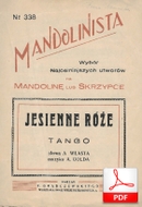 Jesienne róże - tango nastrojowe
muz. Artur Gold
sł. Andrzej Włast