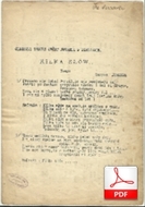 Kilka słów - tango
muz. J. Jurand
sł. J. Jurandot