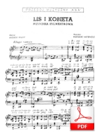 Lis i kobieta - piosenka sylwestrowa
muz. Kazimierz Meyerhold
sł. Andrzej Włast
dzięki uprzejmości 