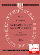 Na prawo most, na lewo most - walczyk nadwiślański
muz. Alfred Gradstein
sł. Helena Kołaczkowska
od Jerzego