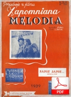 Panie Janie - swing-fox
muz.  Henryk Wars
sł. Ludwik Starski