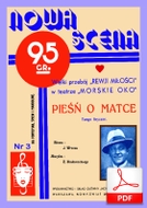 Pieśń o matce - tango sentymentalne
muz. Zygmunt Białostocki
sł. Tadeusz Żeromski
od Tadzia