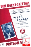 Pieśń Sahary - tango wschodnie
muz. Fanny Gordon
sł. Ramona