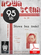 Słowa bez treści - tango
muz. L? Stold
sł. Aleksander Jellin