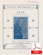 Staś - piosenka kabaretowa
muz. sł. Adam Rapacki (wnuk)