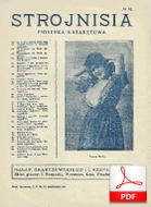 Strojnisia - piosenka kabaretowa
muz. J. Man. (?)
sł. K. Rola. (?)
0d Olivera