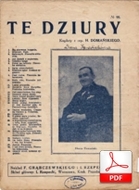 Te dziury
Kuplety z repertuaru Henia Domańskiego
skan od Tadzia