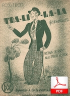 Tra-li-la-la! - foxtrot
muz. Fred Scher
sł. Jerzy Ryba